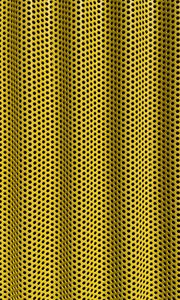 Preview wallpaper mesh, waves, metal, texture, yellow