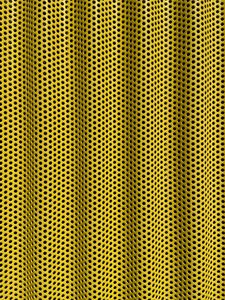 Preview wallpaper mesh, waves, metal, texture, yellow