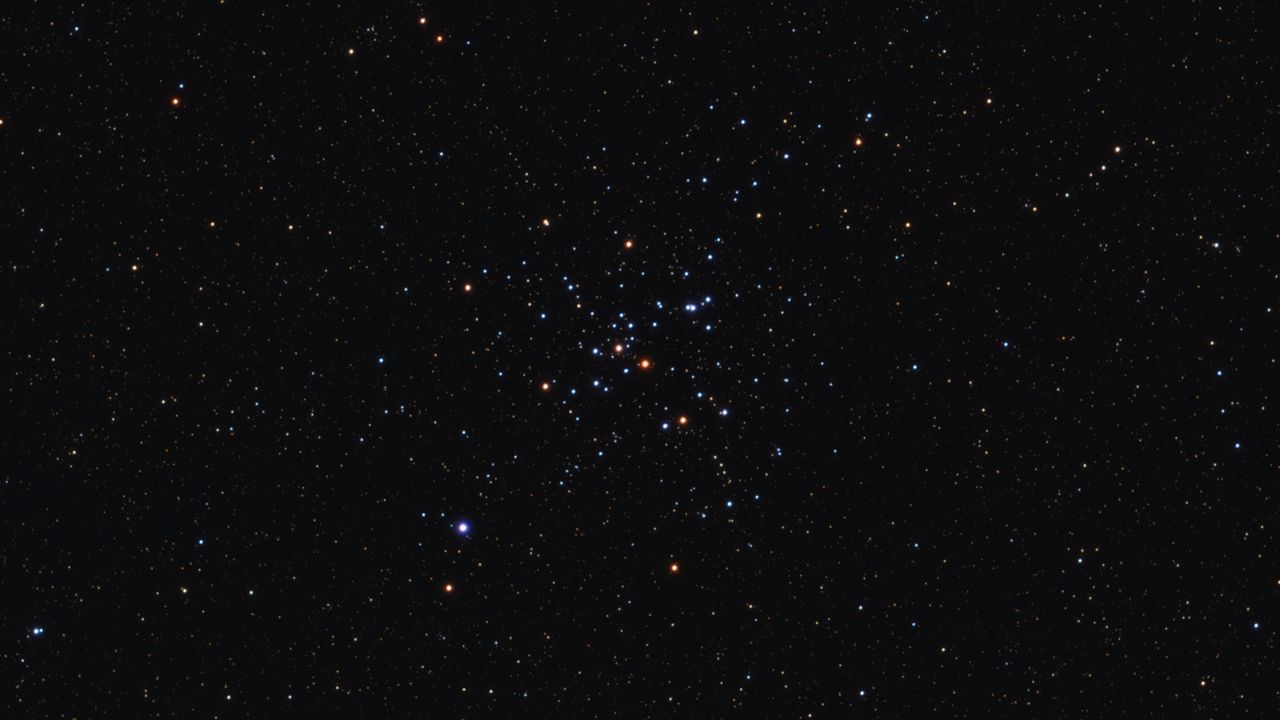 Wallpaper messier 41, cluster, constellation, stars, space