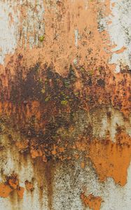 Preview wallpaper metal, shabby, rust, paint, texture, surface