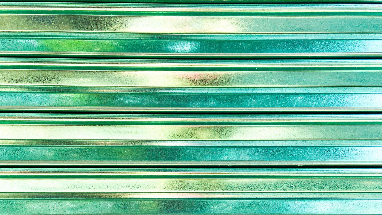 Wallpaper metal, surface, edges, stripes, glare, texture