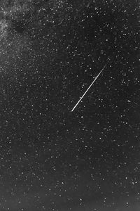 Preview wallpaper meteor shower, stars, space