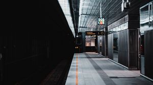 Preview wallpaper metro, station, interior