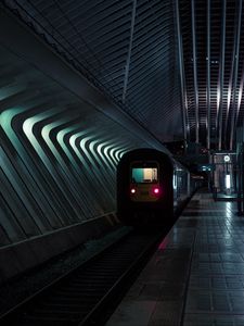 Preview wallpaper metro, train, car, rails