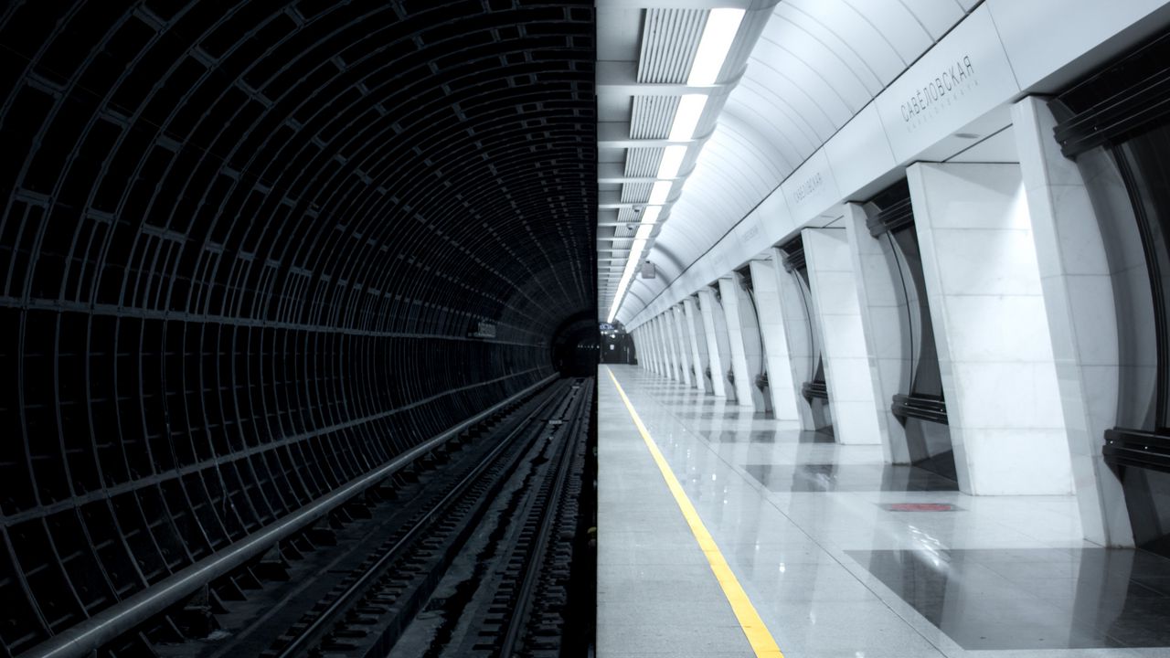 Wallpaper metro, tunnel, distance