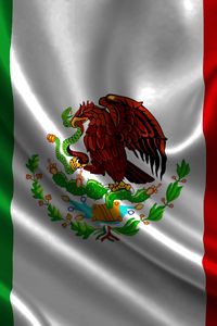 Preview wallpaper mexico, atlas, flag, symbol, emblem