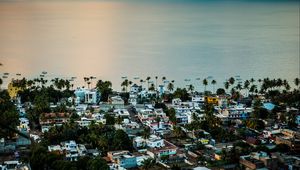 Preview wallpaper mexico, resort, ocean, shore, buildings