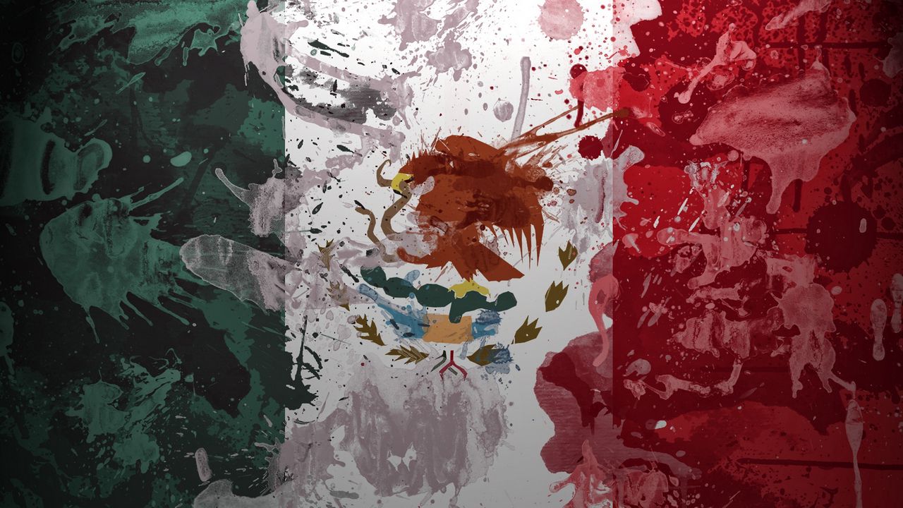 Wallpaper mexico, white, flag, texture, color