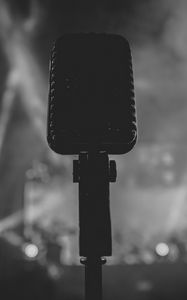 Preview wallpaper microphone, audio, bw