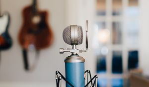 Preview wallpaper microphone, instrument, pop filter