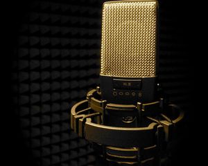 Preview wallpaper microphone, mesh, studio, music