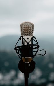 Preview wallpaper microphone, music, sound, sound recording