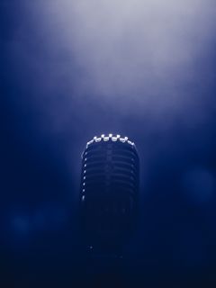 Download wallpaper 240x320 microphone, smoke, blackout old mobile, cell  phone, smartphone hd background