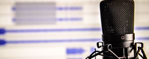 Preview wallpaper microphone, studio, recording