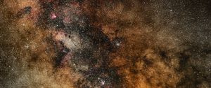 Preview wallpaper milky way, nebula, starry sky, space