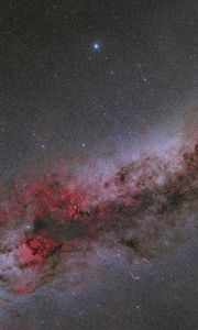 Preview wallpaper milky way, nebula, stars, space, dark