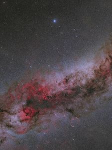 Preview wallpaper milky way, nebula, stars, space, dark