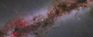Preview wallpaper milky way, nebula, stars, space, dark