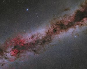 Preview wallpaper milky way, nebula, stars, space, dark