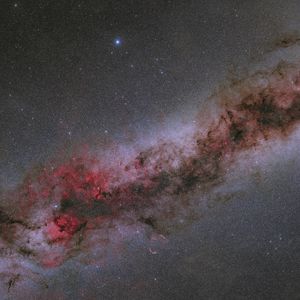 Preview wallpaper milky way, nebula, stars, space, dark