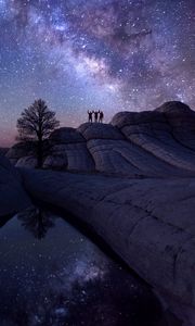 Preview wallpaper milky way, sky, astrophotography