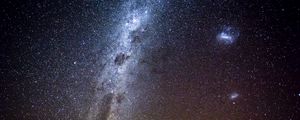 Preview wallpaper milky way, sky, stars, night, dark