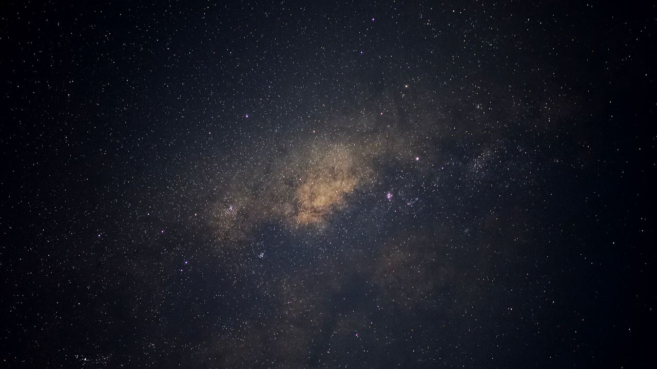 Wallpaper milky way, space, starry sky