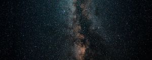 Preview wallpaper milky way, starry sky, stars, dark, space