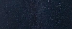 Preview wallpaper milky way, starry sky, stars, space, blue