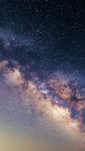 Preview wallpaper milky way, starry sky, stars, space