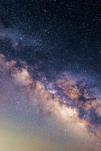 Preview wallpaper milky way, starry sky, stars, space