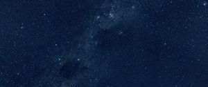 Preview wallpaper milky way, stars, space, blue