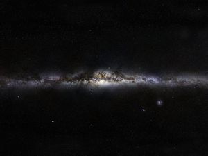Preview wallpaper milky way, stars, space, nebula