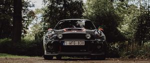 Preview wallpaper mini cooper gp2, mini cooper, car, front view, black