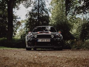 Preview wallpaper mini cooper gp2, mini cooper, car, front view, black