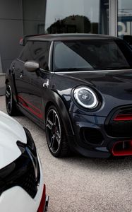 Preview wallpaper mini cooper, mini, car, black