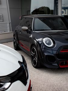 Preview wallpaper mini cooper, mini, car, black