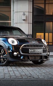 Preview wallpaper mini cooper s, f56, side view