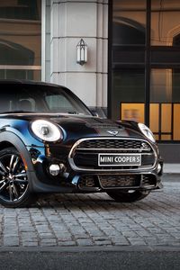 Preview wallpaper mini cooper s, f56, side view