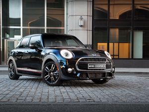 Preview wallpaper mini cooper s, f56, side view