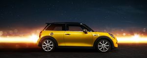 Preview wallpaper mini cooper s, mini cooper, side view, car