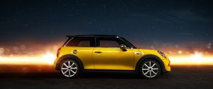 Preview wallpaper mini cooper s, mini cooper, side view, car