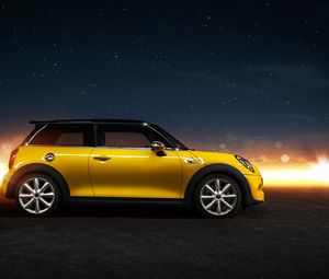 Preview wallpaper mini cooper s, mini cooper, side view, car