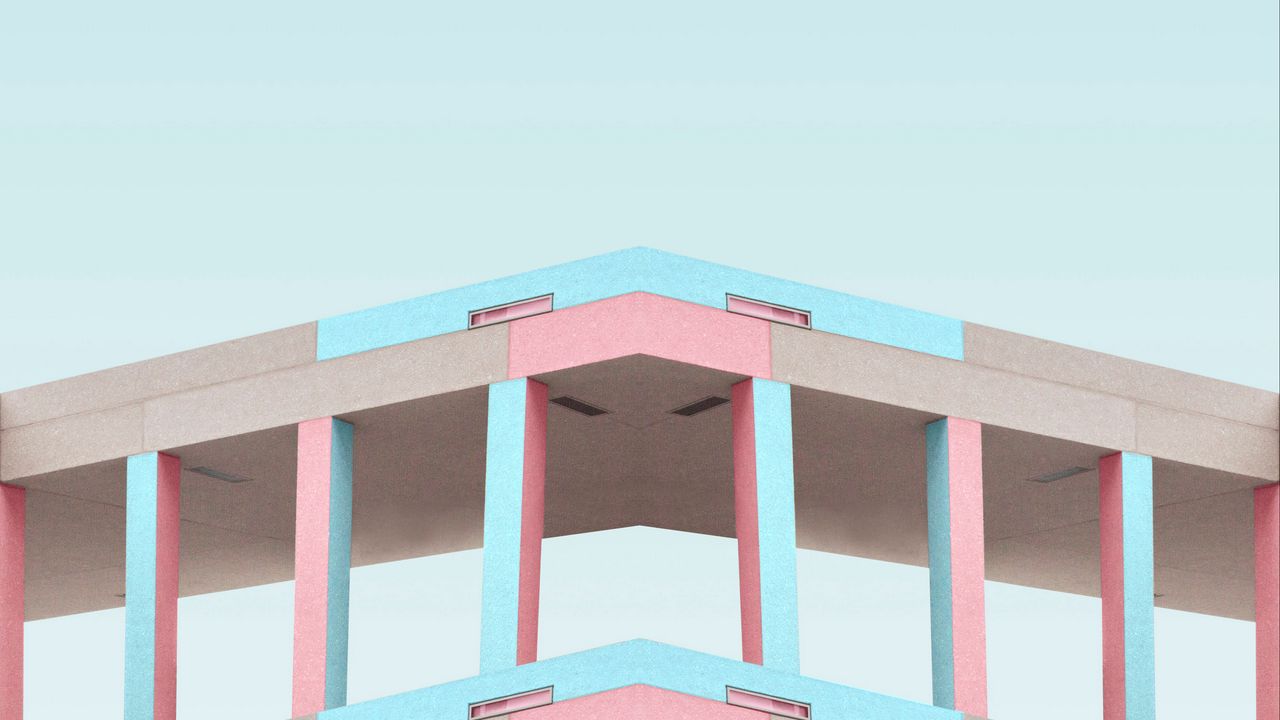 Wallpaper minimalism, building, architecture