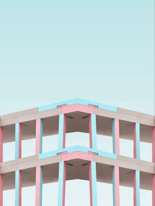 Preview wallpaper minimalism, building, architecture