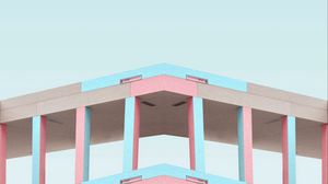 Preview wallpaper minimalism, building, architecture