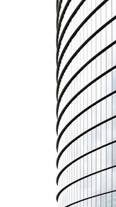 Preview wallpaper minimalism, building, white, architecture, facade