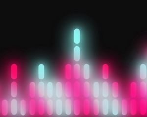 Preview wallpaper minimalism, equalizer, bright, light