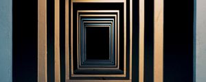 Preview wallpaper minimalism, symmetry, space, squares, entrance, deepening