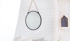 Preview wallpaper mirror, pillows, interior, light, design, comfort
